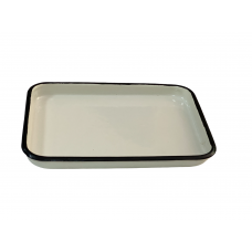 ЛУЭ-150 Rectangular tray enameled  150 x 200 x 15 mm 